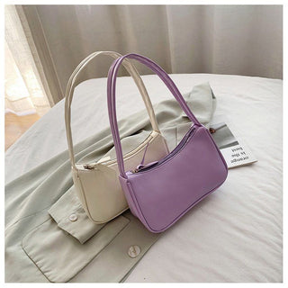 Fashion Design Women Small  Handbags Soft PU Leather Ladies Armpit Shoulder Bags Vintage Simple Girls Clutch Purse Tote ALODIA STORE