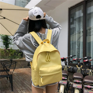 DIEHE Fashion Backpack High Quality PU Leather Women's Backpack For Teenage Girls School Shoulder Bag Bagpack Mochila backpack ALODIA STORE