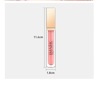 IMAGIC Lipgloss Matte 20 Colors Lip Gloss Velvety Lipstick Liquid Matte Waterproof Lip Tint Full &amp; rich Sexy Lip Makeup Cosmetic ALODIA STORE