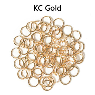 200pcs/lot Wholesale Open Circle Jump Rings Necklace Bracelet Earring Pendant Connectors DIY Making Jewelry Crafts Accessories ALODIA STORE