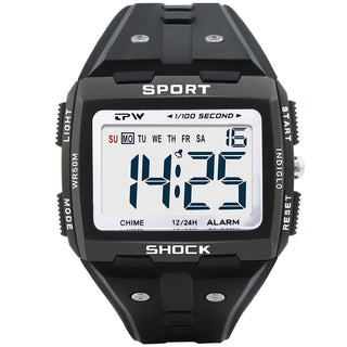 Big Numbers Easy to Read 5ATM Water Resistant Men Digital Watch Outdoor Sport ALODIA STORE