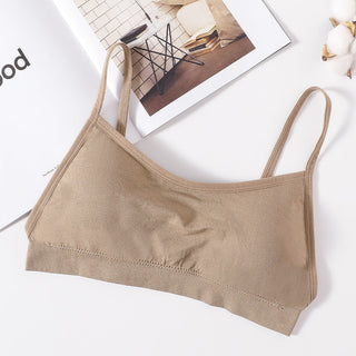 Women Sexy Crop Tops Tube Top Female Streetwear Sleeveless Camis Seamless Sports Lingerie Tee Bra Crop Top Bandeau Top Tank ALODIA STORE