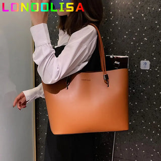 Solid Color Half Moon Bag PU Leather Shoulder Bags for Women 2021 Large Capacity Female Casual Tote High Quality Brand Handbags ALODIA STORE