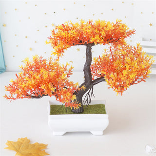 Artificial Plastic Plants Bonsai Small Tree Pot ALODIA STORE