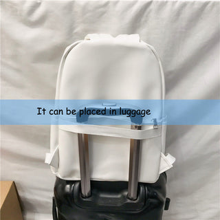 DIEHE Fashion Backpack High Quality PU Leather Women's Backpack For Teenage Girls School Shoulder Bag Bagpack Mochila backpack ALODIA STORE
