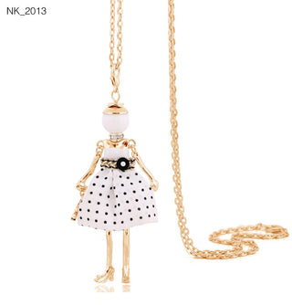 Cute Women Necklace Statement Lady Charm Long Trendy Necklace New Fashion Female Big Pendant Lovely Jewelry Gift Wholesale ALODIA STORE