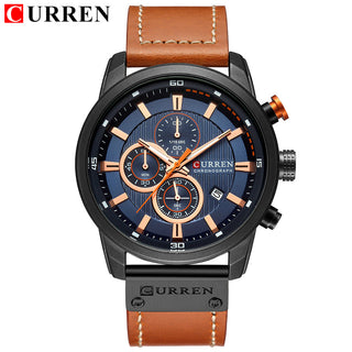 CURREN Fashion Date Quartz Men Watches Top Brand Luxury Male Clock Chronograph Sport Mens Wrist Watch Hodinky Relogio Masculino ALODIA STORE