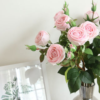 Fresh rose Artificial Flowers Real Touch rose Flowers Home decorations for Wedding Party or Birthday Valentine's Day gift ALODIA STORE