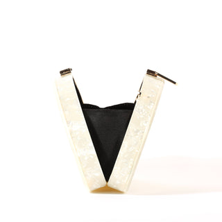 Semicircle Acrylic Wallet Women Evening Clutches Design Bag ALODIA STORE