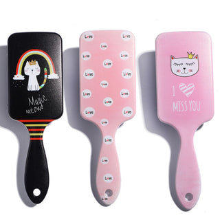 Hair Comb Detangling Hair Brush Air Bag Hairbrush Salon Hairdressing Straight Curly Hair Comb Women Paddle Detangler Hair Brush ALODIA STORE