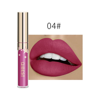 QIBEST Liquid Lipstick Waterproof ALODIA STORE