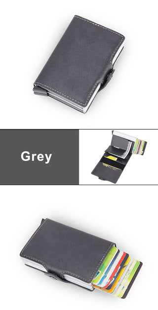 Clutch Leather Wallet Thin Purse Carteras ALODIA STORE