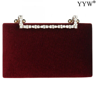 Flannelette Clutch Elegant Luxury Women Bag ALODIA STORE