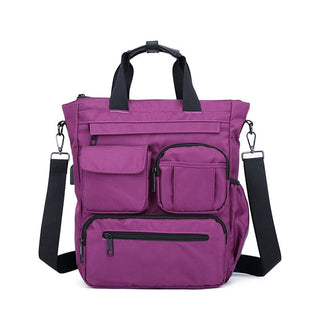 Multifunction Men Handbag Waterproof Men's Handbag Large Crossbody Shoulder Bags Business Office Messenger Bag Back Pack XA668C ALODIA STORE