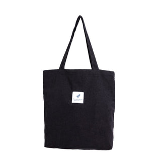 MABULA High Quality Casual Corduroy Tote Bag Environmental Soft  Shopping Bags Autumn Foldable Storage Grocery Handbag for Women ALODIA STORE