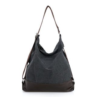 Women Canvas Messenger Bags Female Crossbody Bags Solid Shoulder Bag Fashion Casual Designer Female Handbag Large Capacity Tote ALODIA STORE