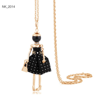 Cute Women Necklace Statement Lady Charm Long Trendy Necklace New Fashion Female Big Pendant Lovely Jewelry Gift Wholesale ALODIA STORE
