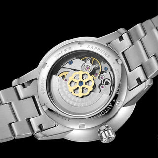 STARKING Business Men Watch 40mm Men's Mechanical Watch Simple Sapphire AM0184 2023 Calendar Ultra Thin Mechanical Watch 5Bar ALODIA STORE