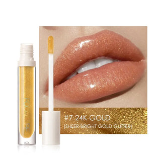 FOCALLURE Lipgloss Last High Shine Glow Plumpling Not-sticky Liquid Moisturizer Lip Balm Waterproof Lip Tint Makeup ALODIA STORE