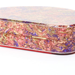 Semicircle Acrylic Wallet Women Evening Clutches Design Bag ALODIA STORE