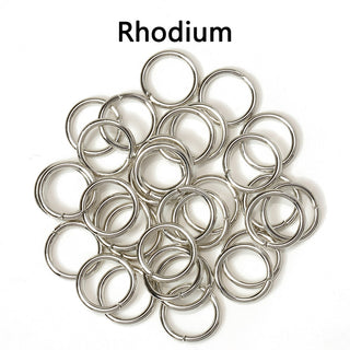 200pcs/lot Wholesale Open Circle Jump Rings Necklace Bracelet Earring Pendant Connectors DIY Making Jewelry Crafts Accessories ALODIA STORE