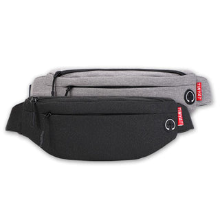 TINYAT Men Waist Bag Pack Purse Casual Large Phone Belt Bag Pouch Women's Canvas Travel Phone Bag Fanny Banana Bag Hip 4 Pockets ALODIA STORE