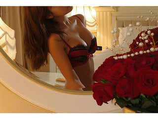 CINOON Sexy Eyelash Lace Bra Set Women Lingerie French Embroidery Bralette Push Up Brassiere Female Underwear Bra and Panty Set ALODIA STORE