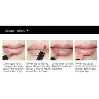 6 12Pcs/Set Waterproof Pencil Lipstick Set Pen Matte Lip Liner Long Lasting Makeup Pens Easy to Wear Non-stick Cup карандаш для ALODIA STORE