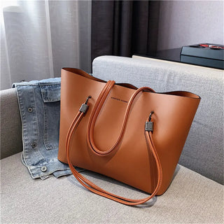Solid Color Half Moon Bag PU Leather Shoulder Bags for Women 2021 Large Capacity Female Casual Tote High Quality Brand Handbags ALODIA STORE