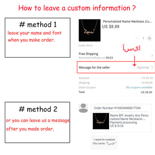 Customized Arabic Name Necklaces For Women Personalized Stainless Steel Chain Choker Islamic Necklace Wedding Jewelry Gift 2023 ALODIA STORE
