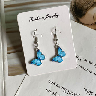Fashion Women Necklace Korea Style New Butterfly Pendant Necklace Gift For Girl  Cute Lovely Neck Jewelry Wholesale Dropshipping ALODIA STORE