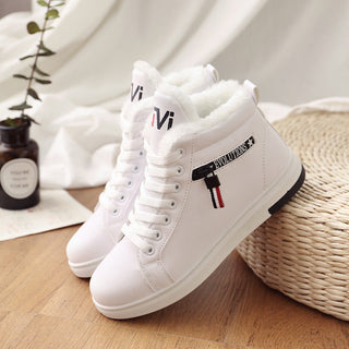 Women Winter Boots Snow Boots  Ankle Keep Warm Plush Shoes ALODIA STORE