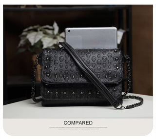 JIEROTYX England Style Skull Women Crossbody bag ALODIA STORE