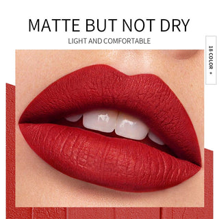 Matte Liquid Lipstick Waterproof Professional Makeup ALODIA STORE