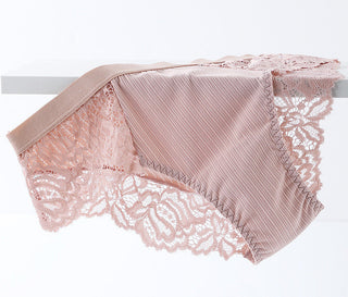 3 Pcs Cotton Panties Sexy Panty Briefs Lace Panties Women Underwear Lingerie Panties for Female Ladies Floral Pantys Underpants ALODIA STORE