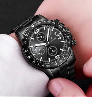 WISHDOIT New Fashion Men's Watch Top Luxury Brand Watch 30m Waterproof Luminous Stainless Steel Men's Watch Reloj hombre ALODIA STORE