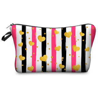 Cosmetic Organizer Bag  Heat Transfer Printing Women Travel ALODIA STORE