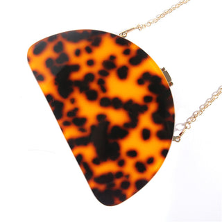Semicircle Acrylic Wallet Women Evening Clutches Design Bag ALODIA STORE