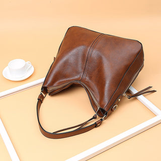 DIDABEAR Hobo Bag Leather Women Handbags Female Leisure Shoulder Bags Fashion Purses Vintage Bolsas Large Capacity Tote bag ALODIA STORE
