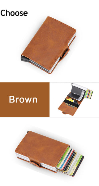 Clutch Leather Wallet Thin Purse Carteras ALODIA STORE