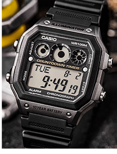 Casio watch selling watch men top luxury set LED military digital watch sport 100m Waterproof quartz men watch relogio masculino ALODIA STORE