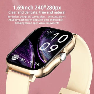 Full Touch Sport Smart Watch Men Women Heart Rate Fitness Tracker Bluetooth call Smartwatch wristwatch GTS 2 P8 plus watch+Box ALODIA STORE