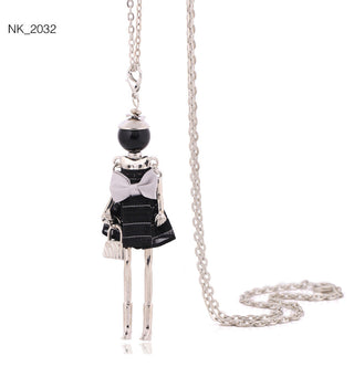 Cute Women Necklace Statement Lady Charm Long Trendy Necklace New Fashion Female Big Pendant Lovely Jewelry Gift Wholesale ALODIA STORE