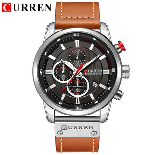 CURREN Fashion Date Quartz Men Watches Top Brand Luxury Male Clock Chronograph Sport Mens Wrist Watch Hodinky Relogio Masculino ALODIA STORE