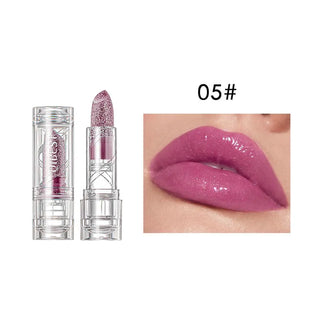 QIBEST Newest Lip Balm Wholesale Lip Care Lip Plumper Moisturizing Lip Balm Color Changing Lip Balm Glitter Lip Balm For Girl ALODIA STORE