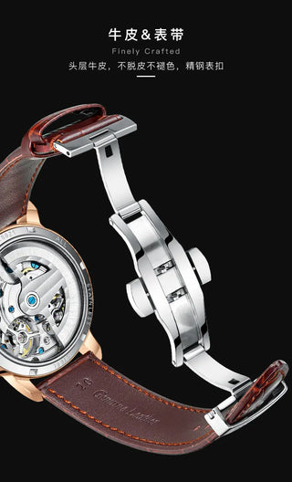 AILANG AAA Quality Watch Expensive Double Tourbillon Switzerland Watches Top Luxury Brand Men's Automatic Mechanical Watch Men ALODIA STORE