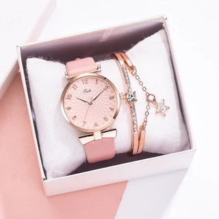 Luxury Women Bracelet Quartz Watches For Women Magnetic Watch Ladies Sports Dress Pink Dial Wrist Watch Clock Relogio Feminino ALODIA STORE