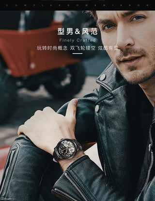 AILANG AAA Quality Watch Expensive Double Tourbillon Switzerland Watches Top Luxury Brand Men's Automatic Mechanical Watch Men ALODIA STORE