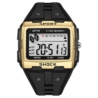 Big Numbers Easy to Read 5ATM Water Resistant Men Digital Watch Outdoor Sport ALODIA STORE