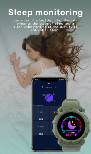 2021 Smart Watch Men Women Heart Rate Fitness Tracker Bracelet Watch Blue.tooth Waterproof Sport Smartwatch For Android IOS ALODIA STORE